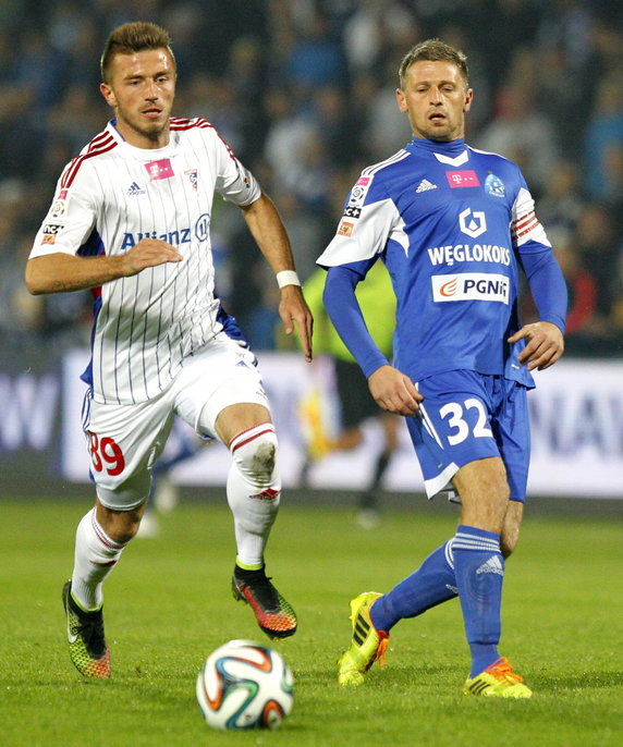 PIŁKA NOŻNA EKSTRAKLASA RUCH CHORZÓW GÓRNIK ZABRZE (Marcin Malinowski Wojciech Łuczak )