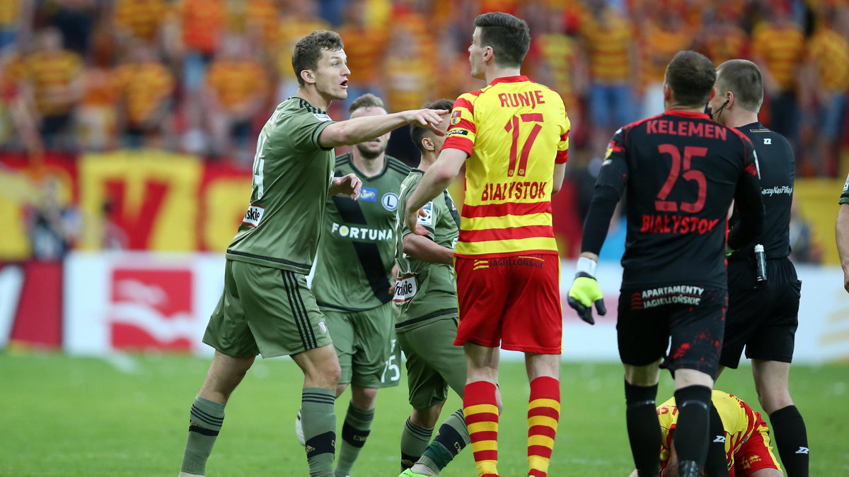 Jagiellonia Białystok, Legia Warszawa