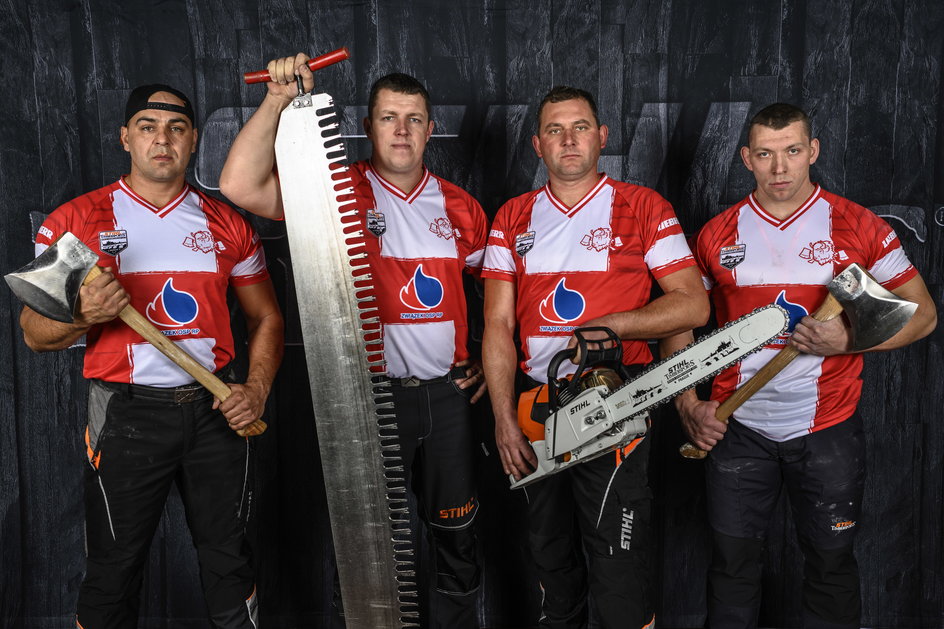 Reprezentacja Polski drwali (Foto: Stihl Timbersports)