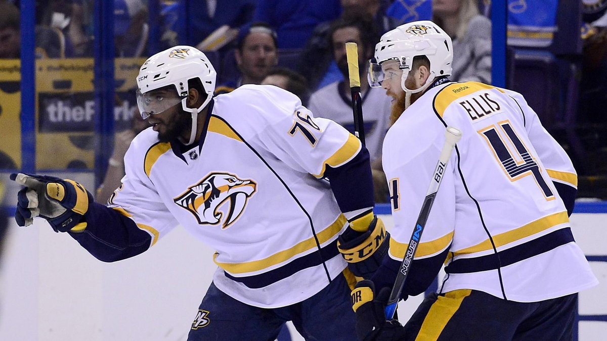 NHL: Stanley Cup Playoffs-Nashville Predators at St. Louis Blues