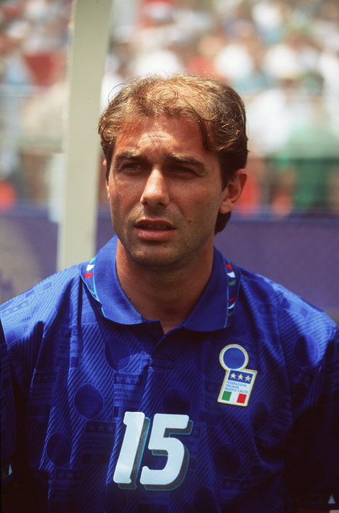 Antonio Conte, trener reprezentacji Włoch, w 1994 roku