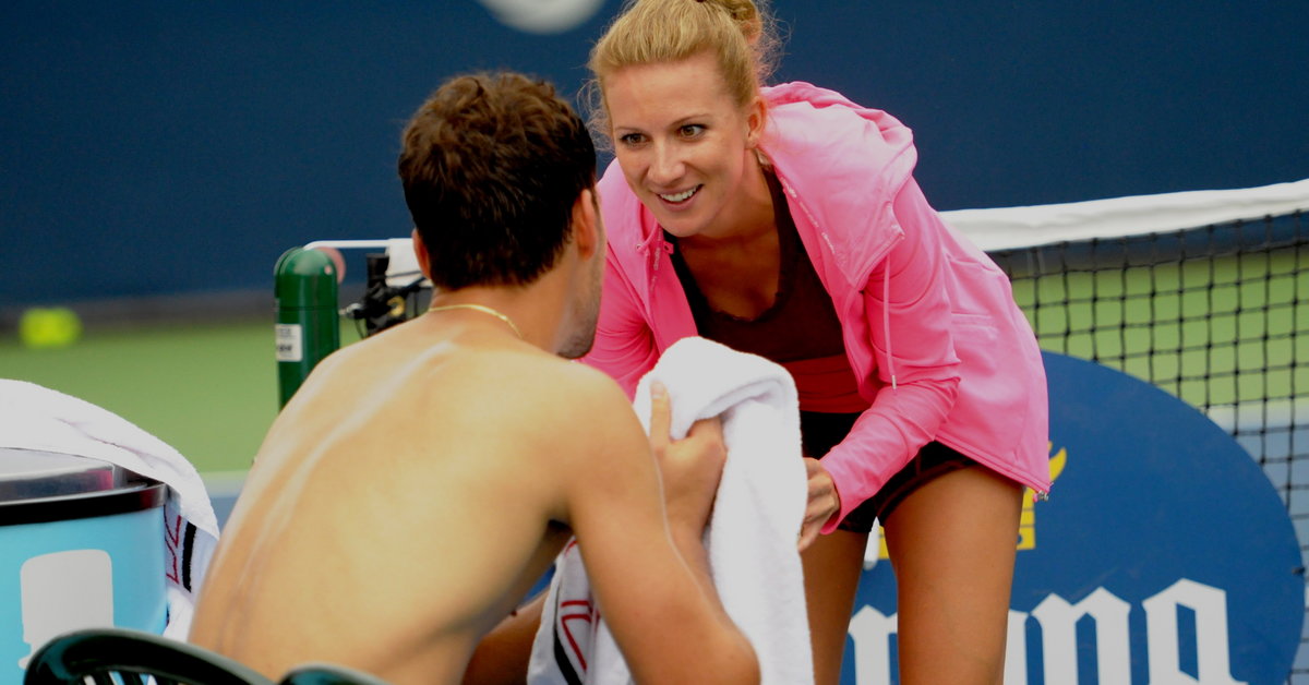 Janowicz i Domachowska razem na korcie, miłość kwitnie - Przegląd ...