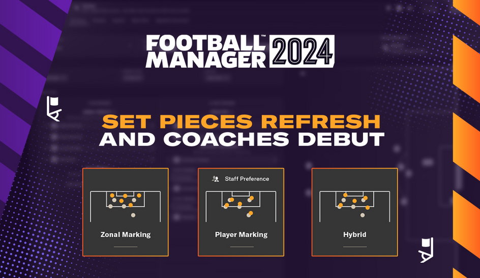 Football Manager 2024 nowe stałe fragmenty gry