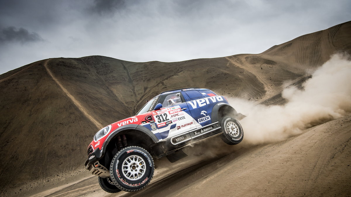 Jakub Przygoński na trasie Rajdu Dakar 2018