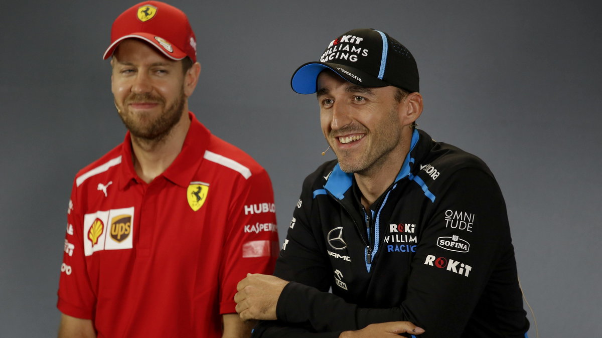 Sebastian Vettel i Robert Kubica