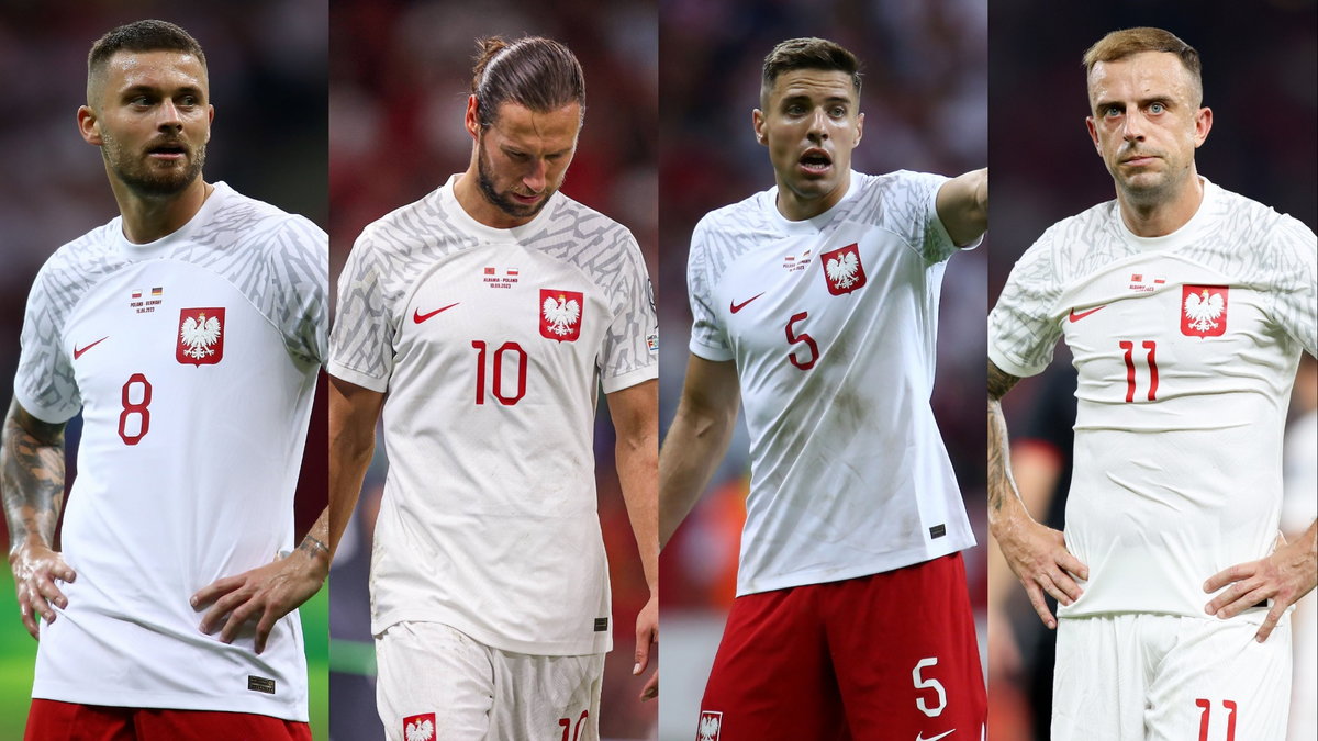 Linetty, Krychowiak, Bednarek, Grosicki