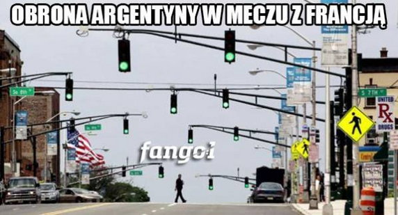 Memy po meczu Francja - Argentyna