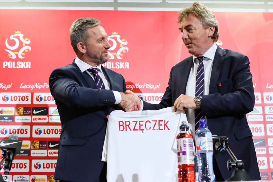 Zbigniew Boniek widzi problemy kadry, ale broni Jerzego Brzęczka. 