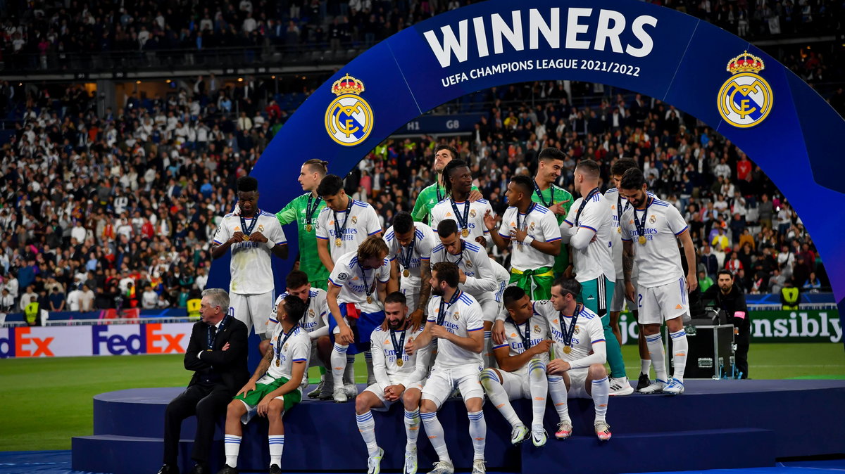 Real Madryt świętuje zwycięstwo w Lidze Mistrzów