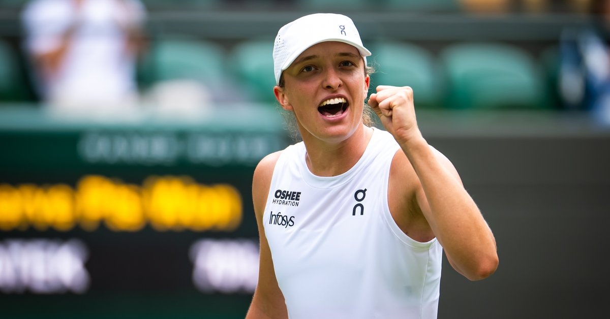 O której finał Wimbledonu? Gdzie obejrzeć mecz Świątek - Anisimowa? Transmisja na żywo