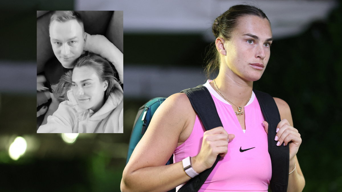 Aryna Sabalenka i Konstantin Kołcow