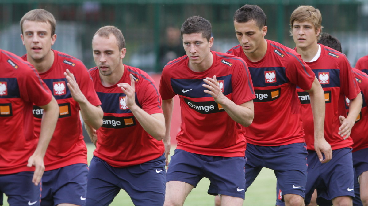 TRENING PIŁKARSKIEJ REPREZENTACJI POLSKI