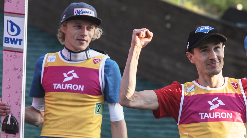 Dawid Kubacki i Kamil Stoch