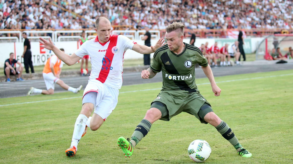 Pilka nozna. Liga Mistrzow. Zrinjski Mostar - Legia Warszawa. 12.07.2016