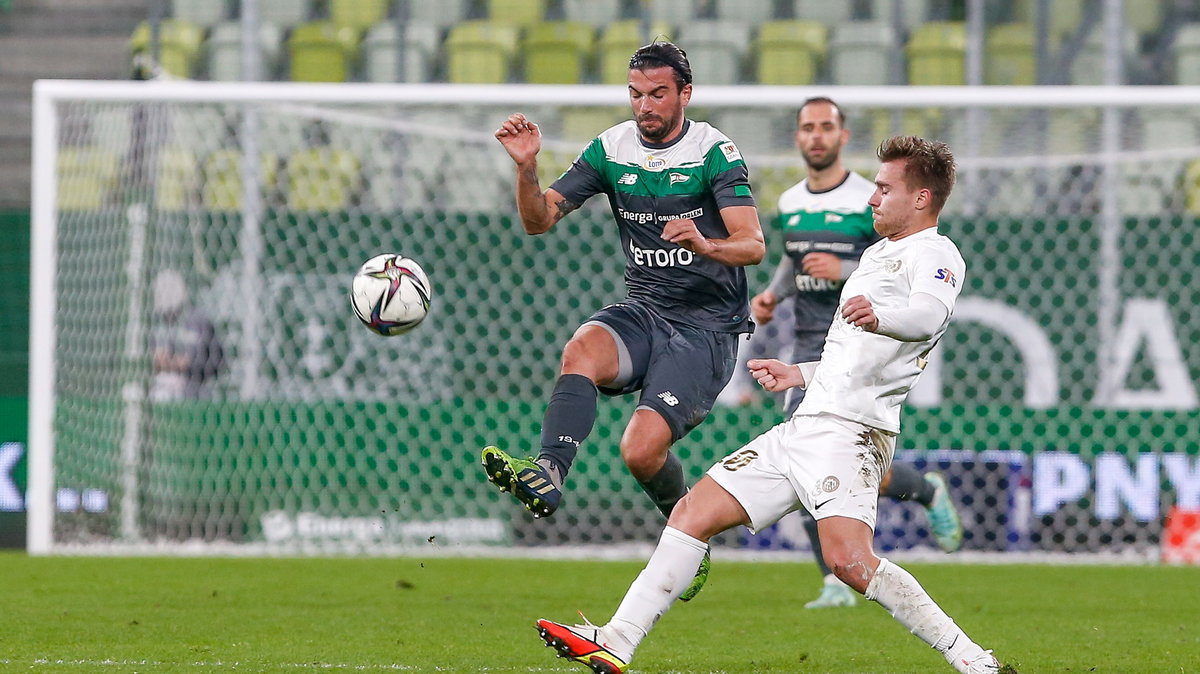 06.11.2021 LECHIA GDANSK - ZAGLEBIE LUBIN PKO BANK POLSKI EKSTRAKLASA PILKA NOZNA