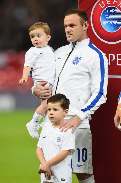 Wayne Rooney z synami
