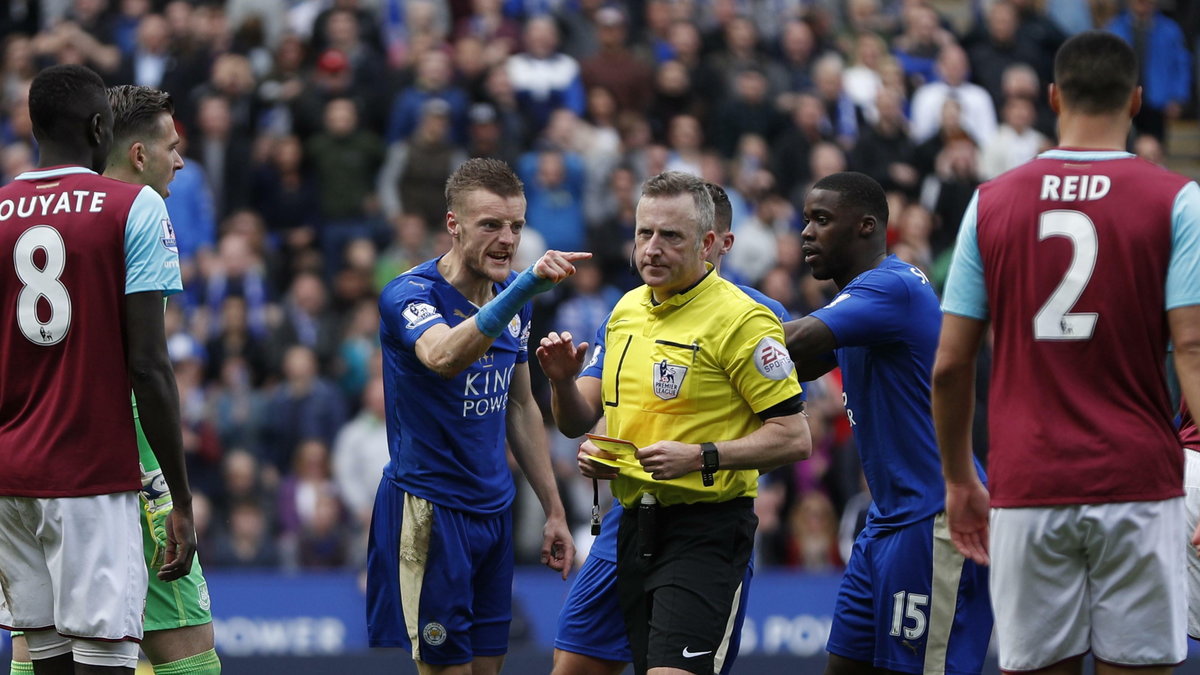 Jamie Vardy Leicester West Ham Jonathan Moss