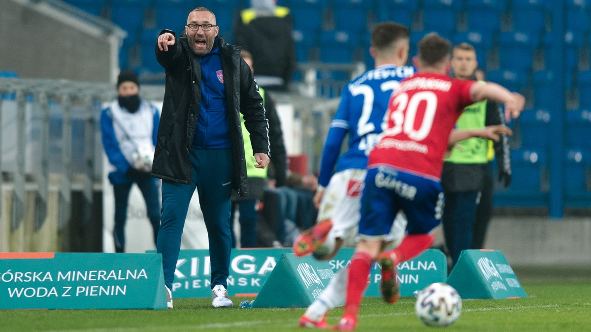 Pilka nozna. PKO Ekstraklasa. Jagiellonia Bialystok - Rakow Czestochowa. 27.07.2019