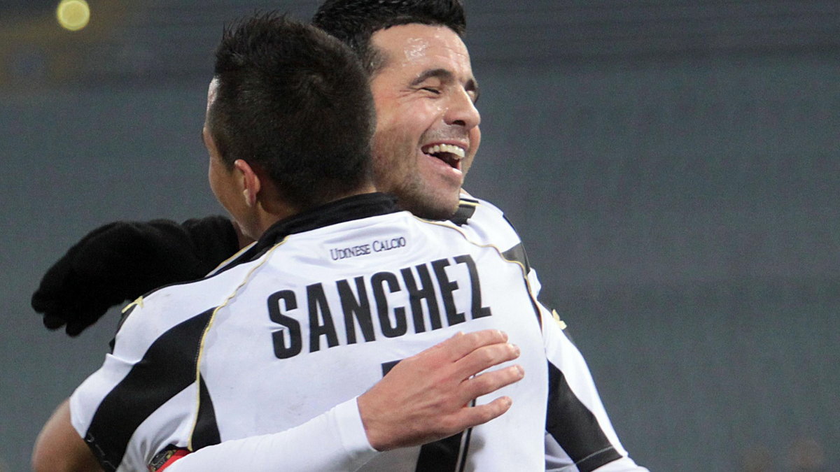 Alexis Sanchez i Antonio Di Natale