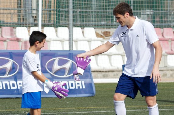 Iker Casillas uszczęśliwił dzieciaki