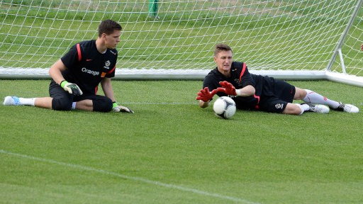 Wojciech Szczęsny i Przemysław Tytoń