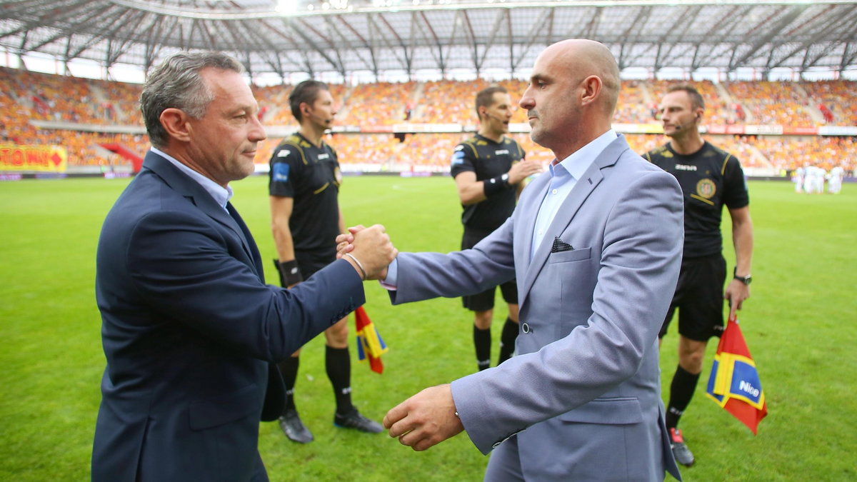 Pilka nozna. Ekstraklasa. Jagiellonia Bialystok - Lechia Gdansk. 21.08.2016