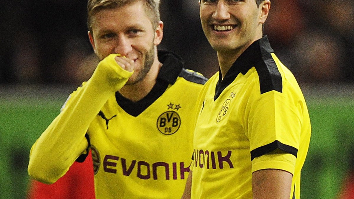 Jakub Błaszczykowski (L) i Nuri Sahin (P)