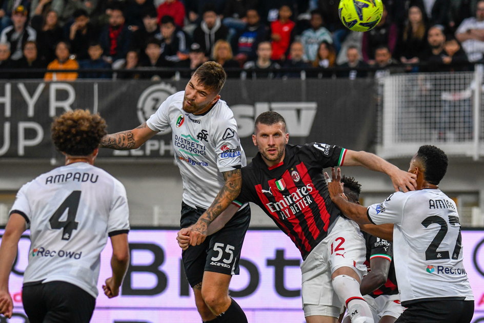 W meczu z Milanem Przemysław Wiśniewski strzelił swojego pierwszego gola w Serie A