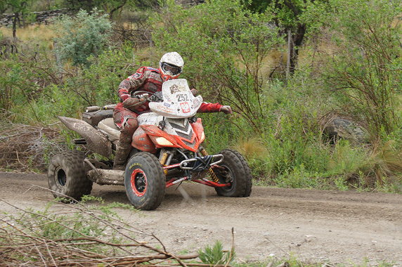 Rafał Sonik Dakar 2010 (fot. Jacek Bonecki, ATV Polska)