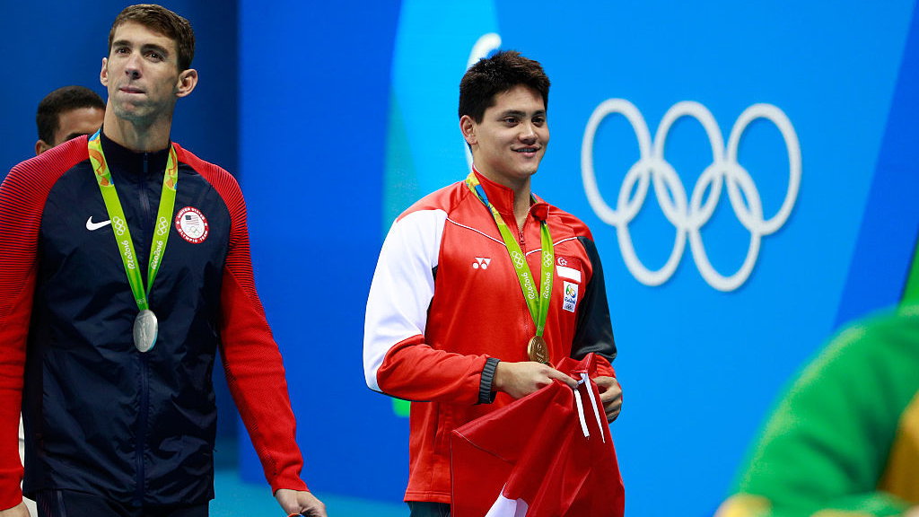 Michael Phelps i Joseph Schooling