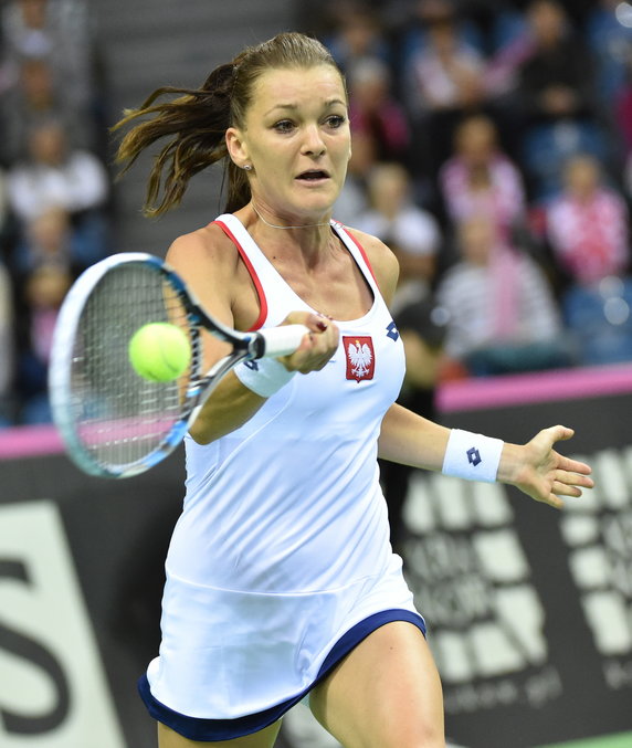 KRAKÓW TENIS FED CUP POLSKA ROSJA  (Agnieszka Radwańska)