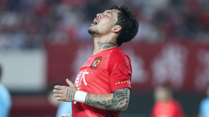 Zhang Linpeng podczas ligowego meczu Guangzhou Evergrande z Daegu FC (22 maja 2019 r.)