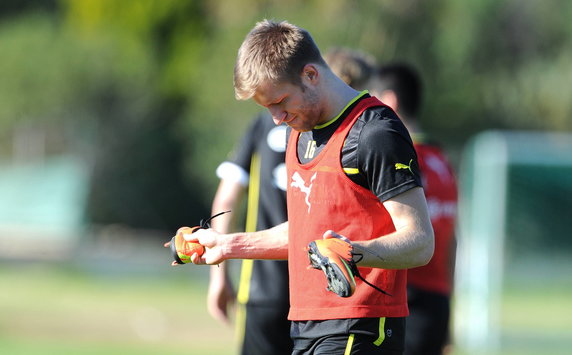 Trening Borussii Dortmund w Hiszpanii