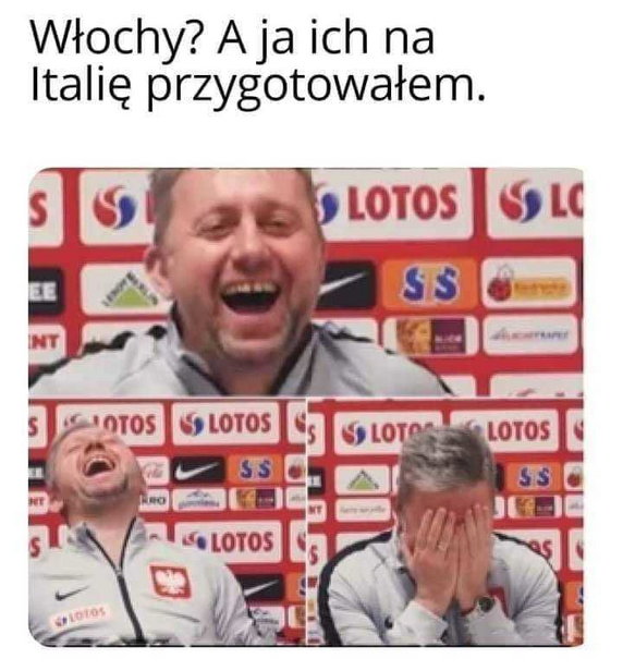 Memy po meczu Włochy - Polska