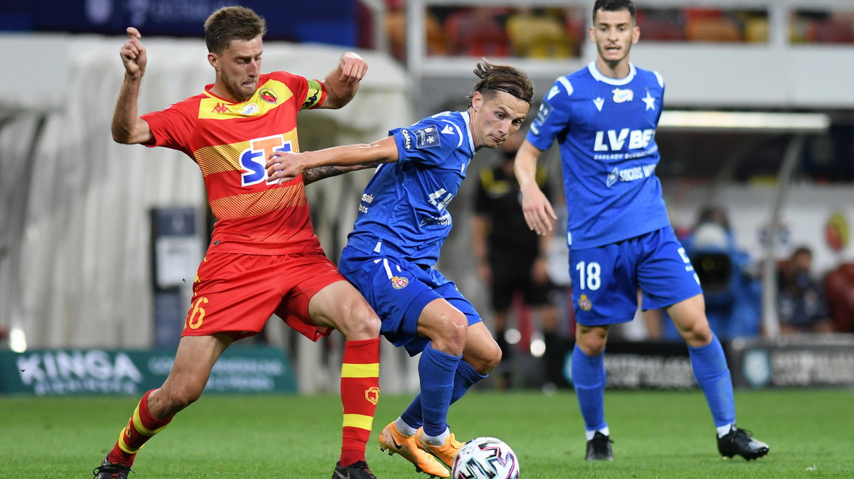 Pilka nozna. PKO Ekstraklasa. Pogon Szczecin - Wisla Krakow. 13.09.2020