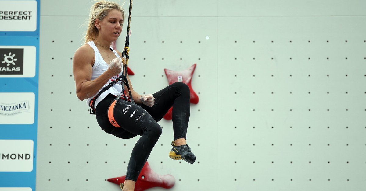 Aleksandra Mirosław jest królową wspinaczki na czas