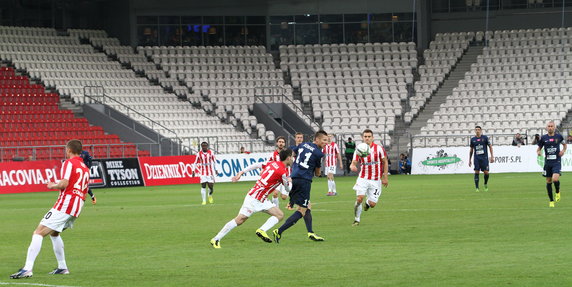 PIŁKA NOŻNA EKSTRAKLASA CRACOVIA POGOŃ SZCZECIN