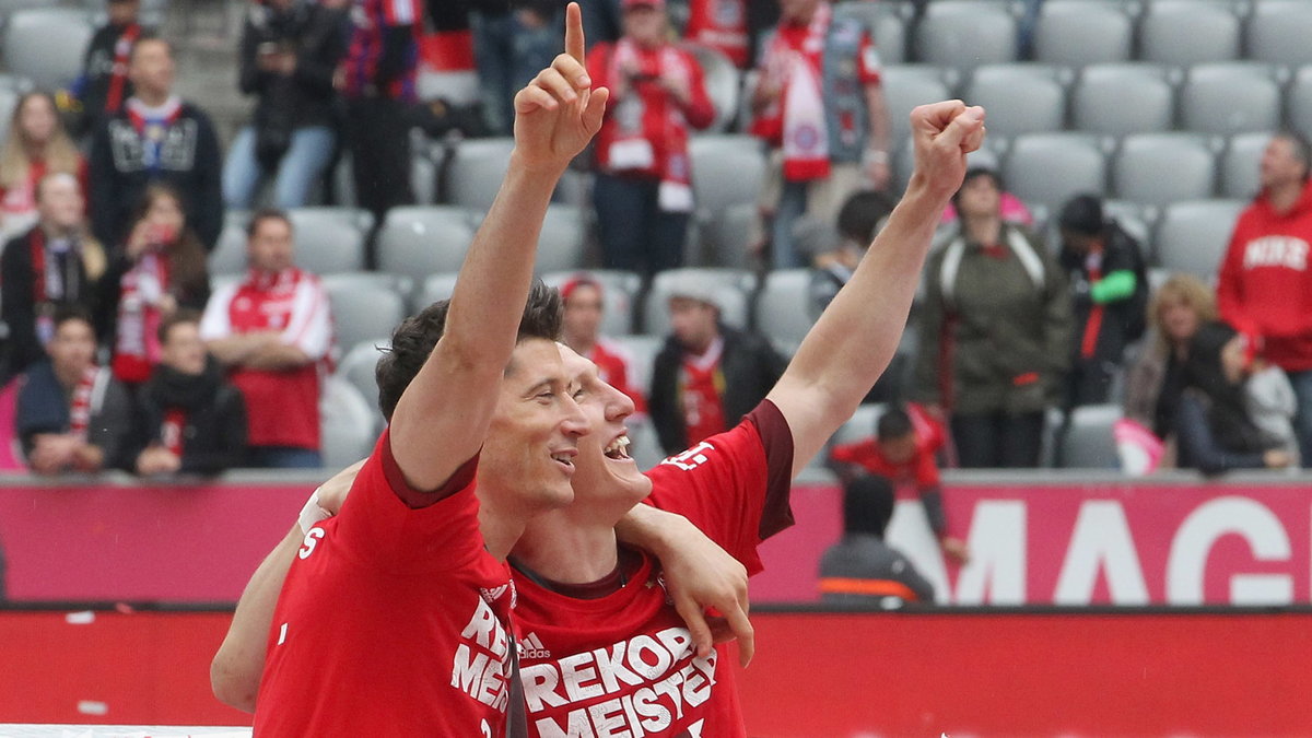 Robert Lewandowski i Bastian Schweinsteiger (zdjęcie z 2015 r.)