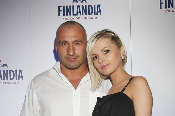 Marcin Najman z żoną Julitą Januszko