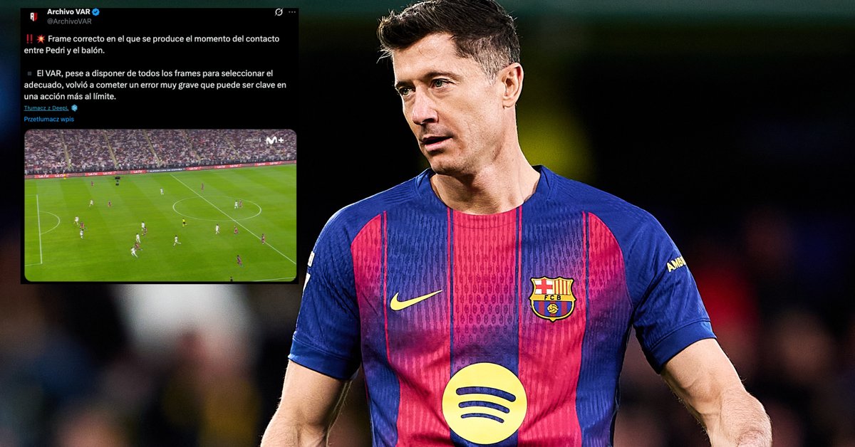 Kontrowersje z golem Roberta Lewandowskiego w Superpucharze. Popełniono błąd