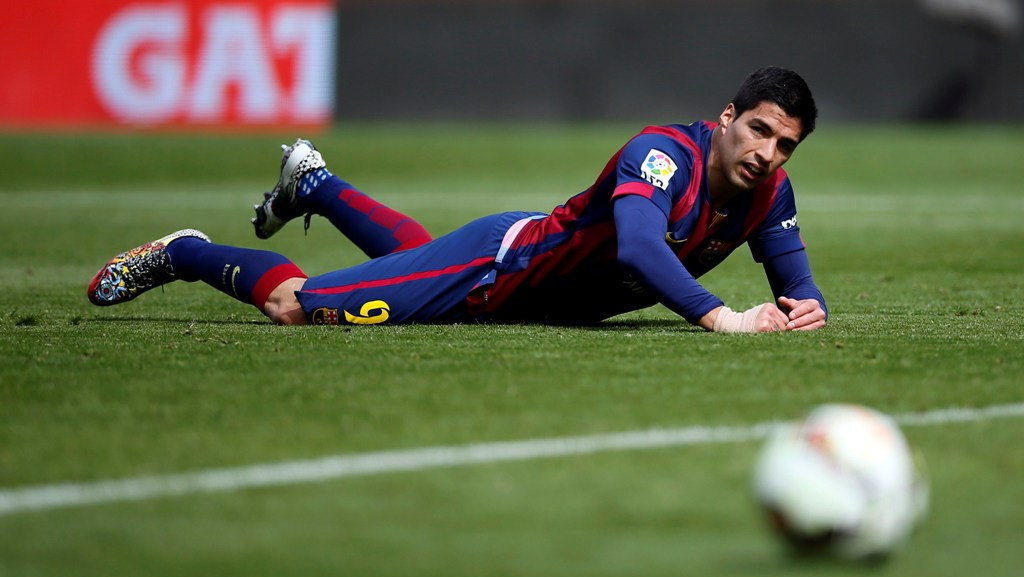 Luis Suarez w barwach FC Barcelony, fot. Albert Gea / Reuters