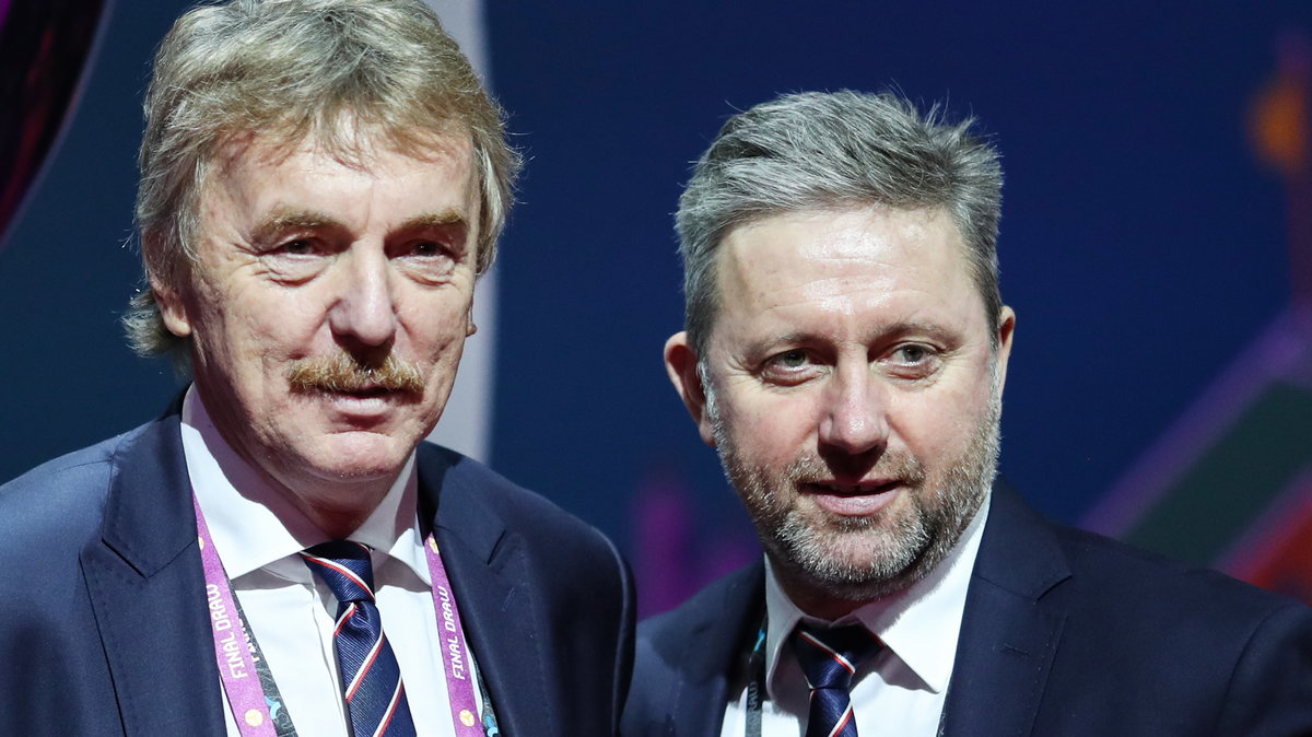 Zbigniew Boniek i Jerzy Brzęczek