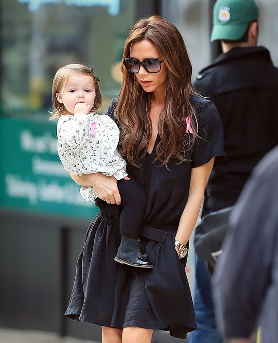 Victoria Beckham z córką Harper 