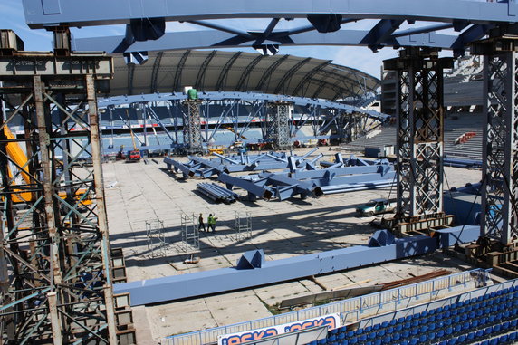 Euro 2012 Budowa Stadionu Miejskiego w Poznaniu (fot. Piotr Błoński)