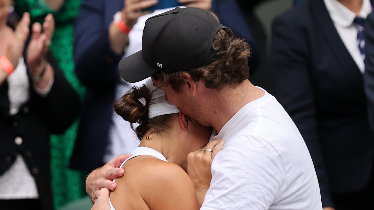 Ashleigh Barty i Garry Kissick