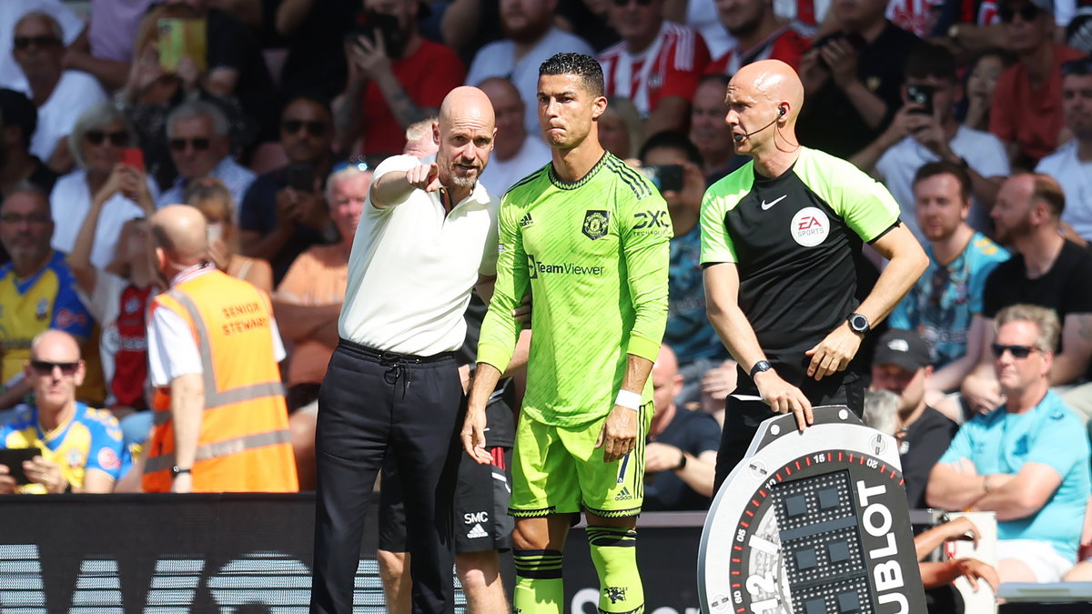 Cristiano Ronaldo jako rezerwowy Manchesteru United