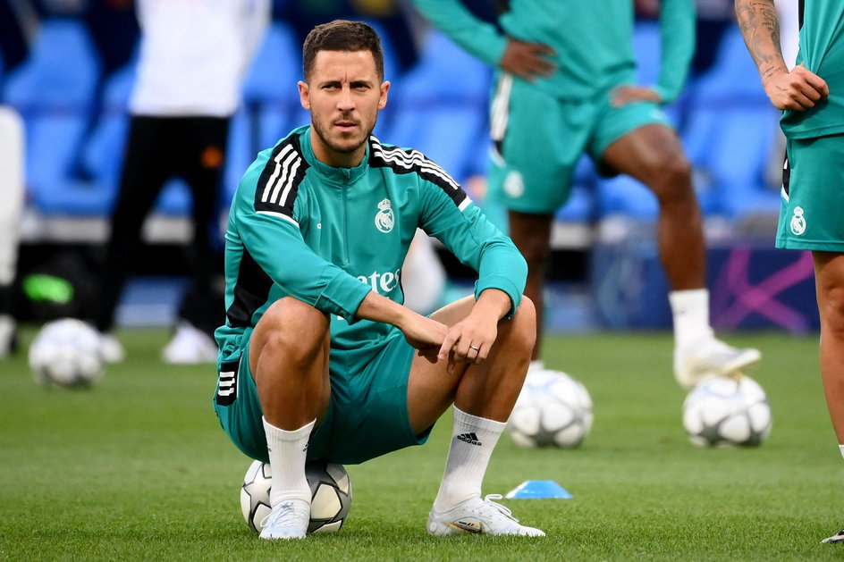 Eden Hazard w barwach Realu Madryt