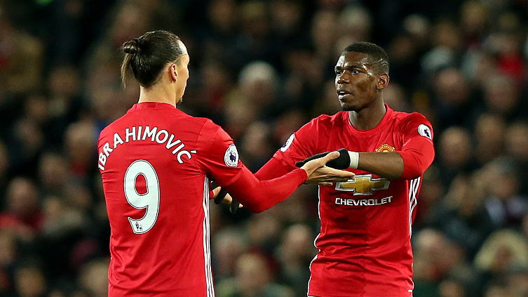 Zlatan Ibrahimovic i Paul Pogba