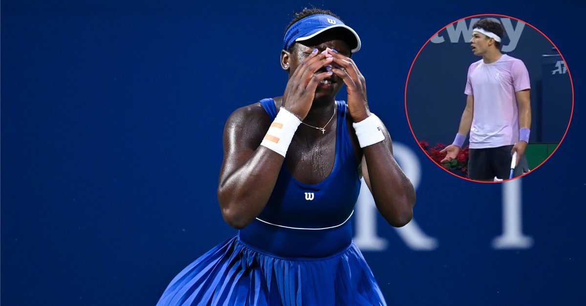 Tenis ma nową gwiazdę. Sceny. Nie wiedzieli, co się dzieje