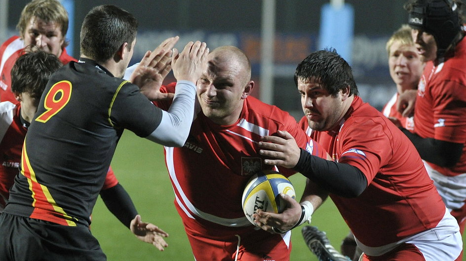 RUGBY PUCHAR EUROPY NARODÓW POLSKA BELGIA